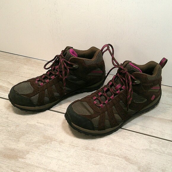 Columbia Women’s Redmond Mid Waterproof Trail Shoes Size 8.5 - Picture 2 of 6